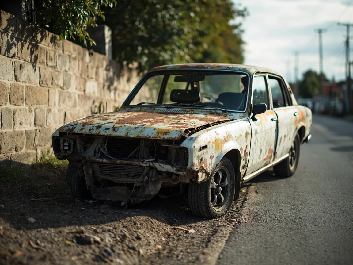 Epave voiture &middot; image &agrave; la une