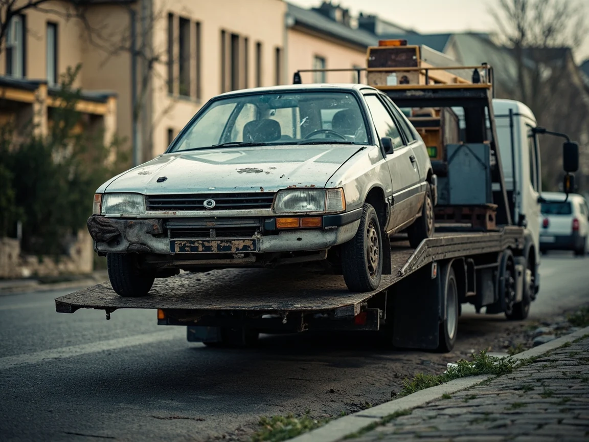 Mettre sa voiture &agrave; la casse &middot; image &agrave; la une