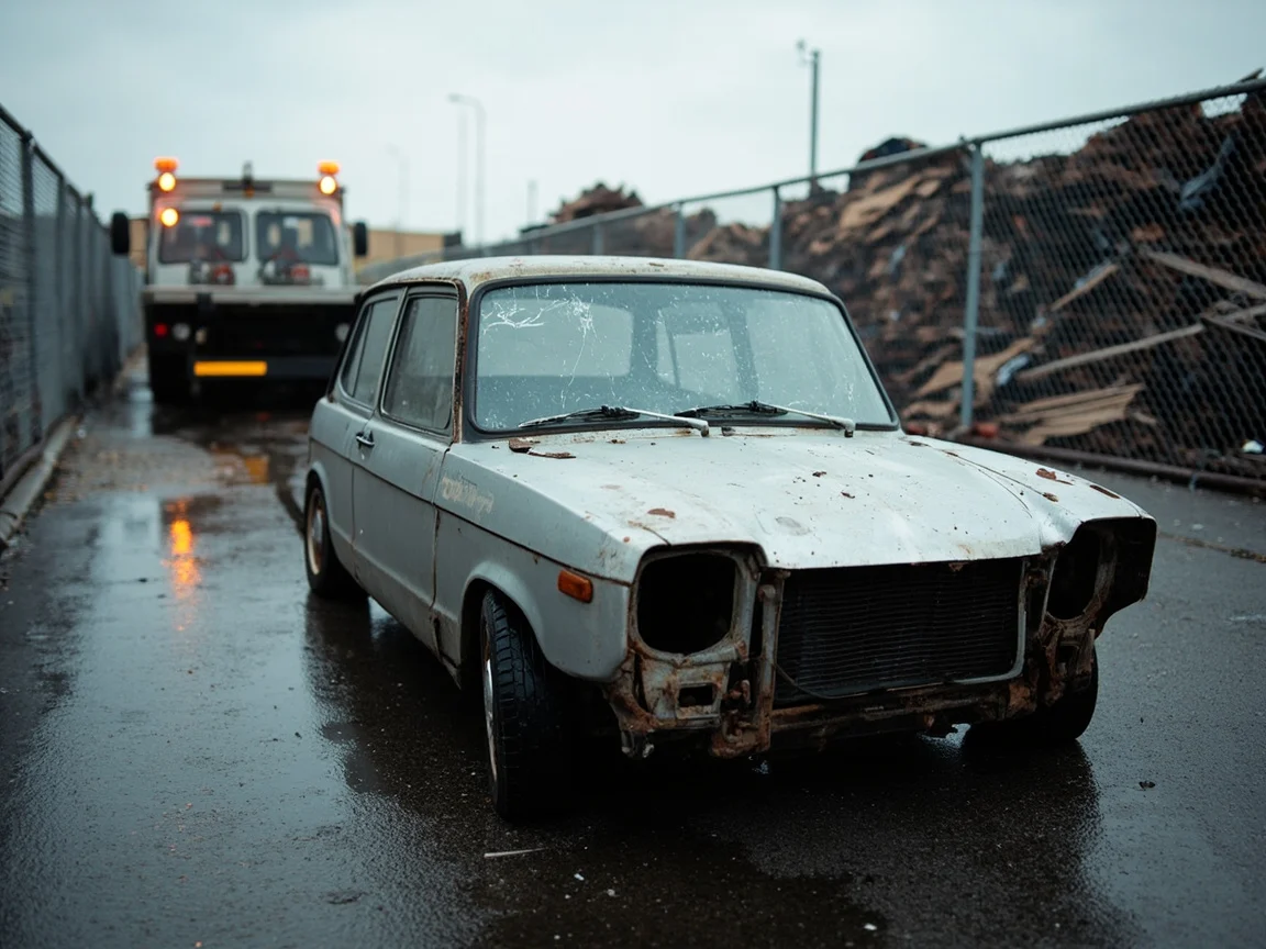 Mettre sa voiture &agrave; la casse &middot; image &agrave; la une