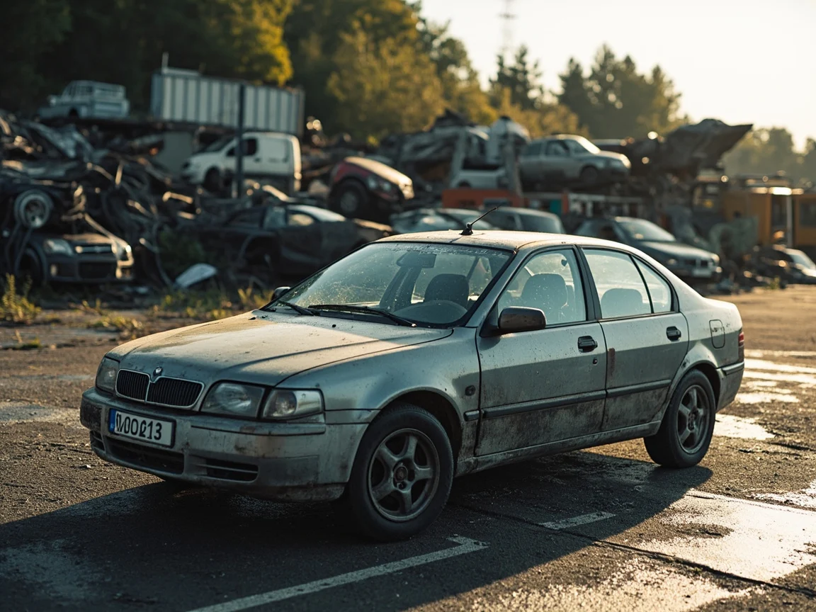 Destruction voiture &middot; image &agrave; la une