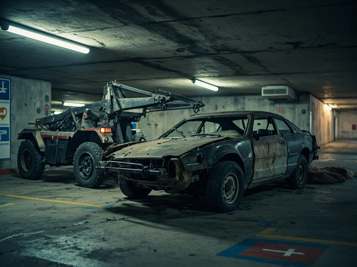 Enl&egrave;vement &eacute;pave sous-sol / parking &middot; image &agrave; la une