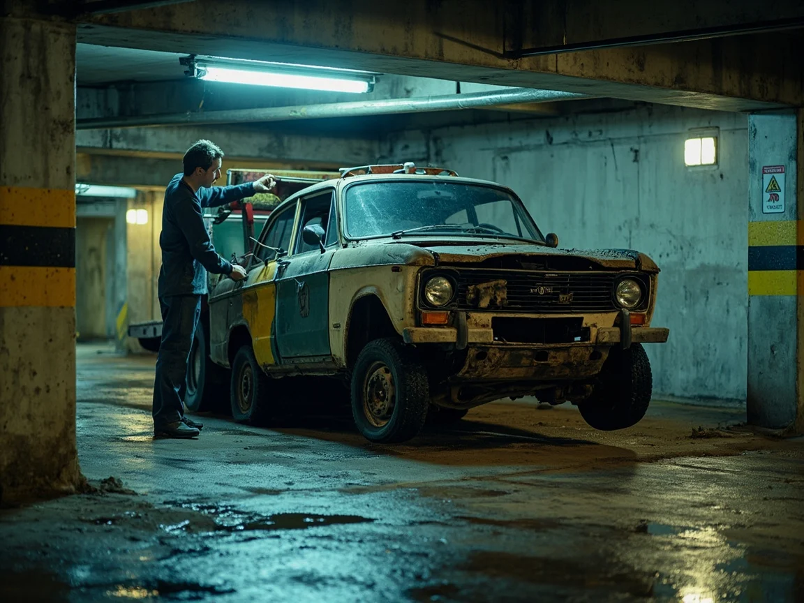 Enl&egrave;vement &eacute;pave sous-sol / parking &middot; image &agrave; la une