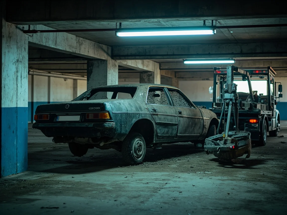 Enl&egrave;vement &eacute;pave sous-sol / parking &middot; image &agrave; la une