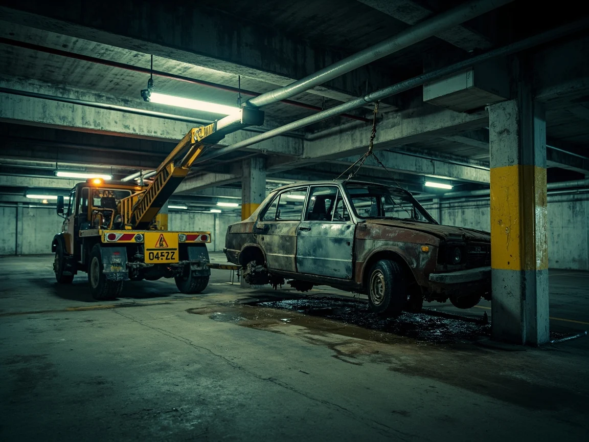 Enl&egrave;vement &eacute;pave sous-sol / parking &middot; image &agrave; la une