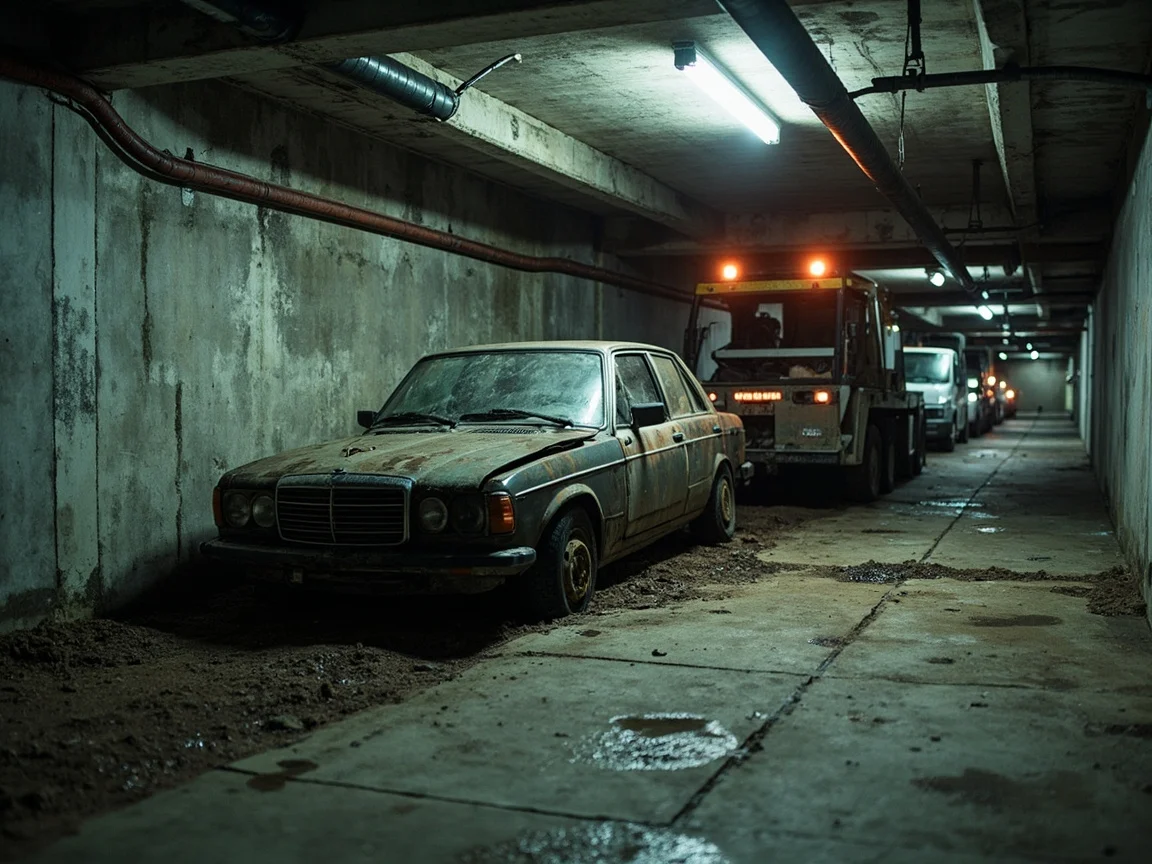 Enl&egrave;vement &eacute;pave sous-sol / parking &middot; image &agrave; la une