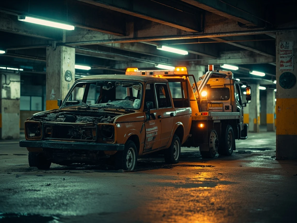 Enl&egrave;vement &eacute;pave sous-sol / parking &middot; image &agrave; la une
