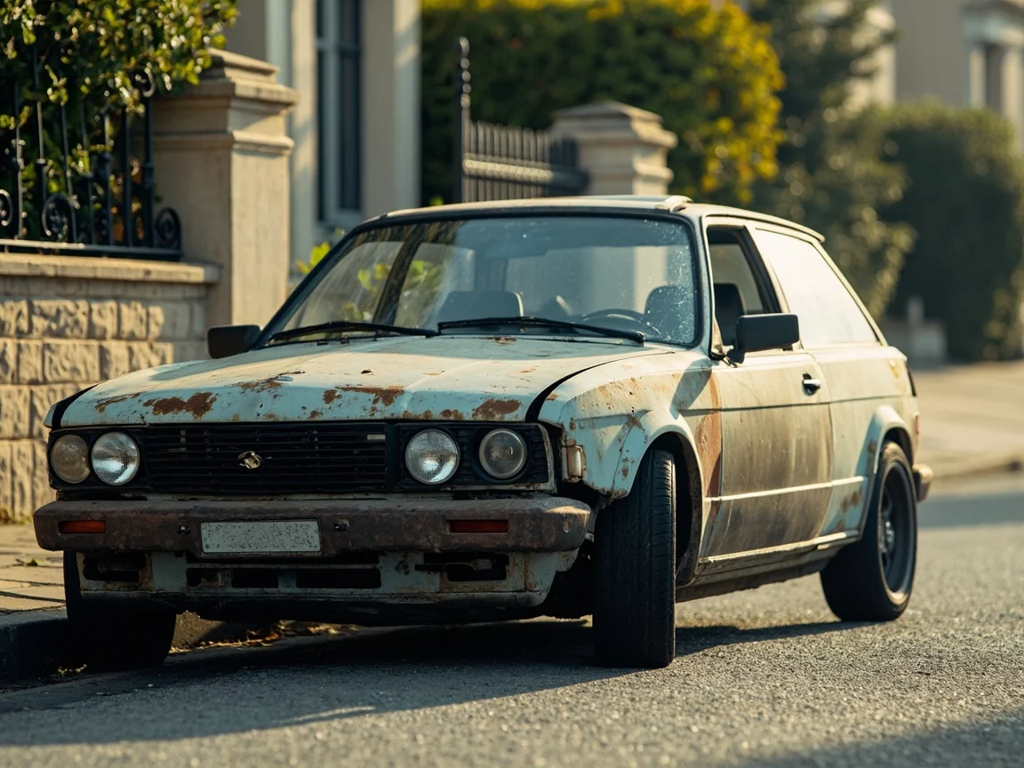 Epave voiture &middot; image &agrave; la une