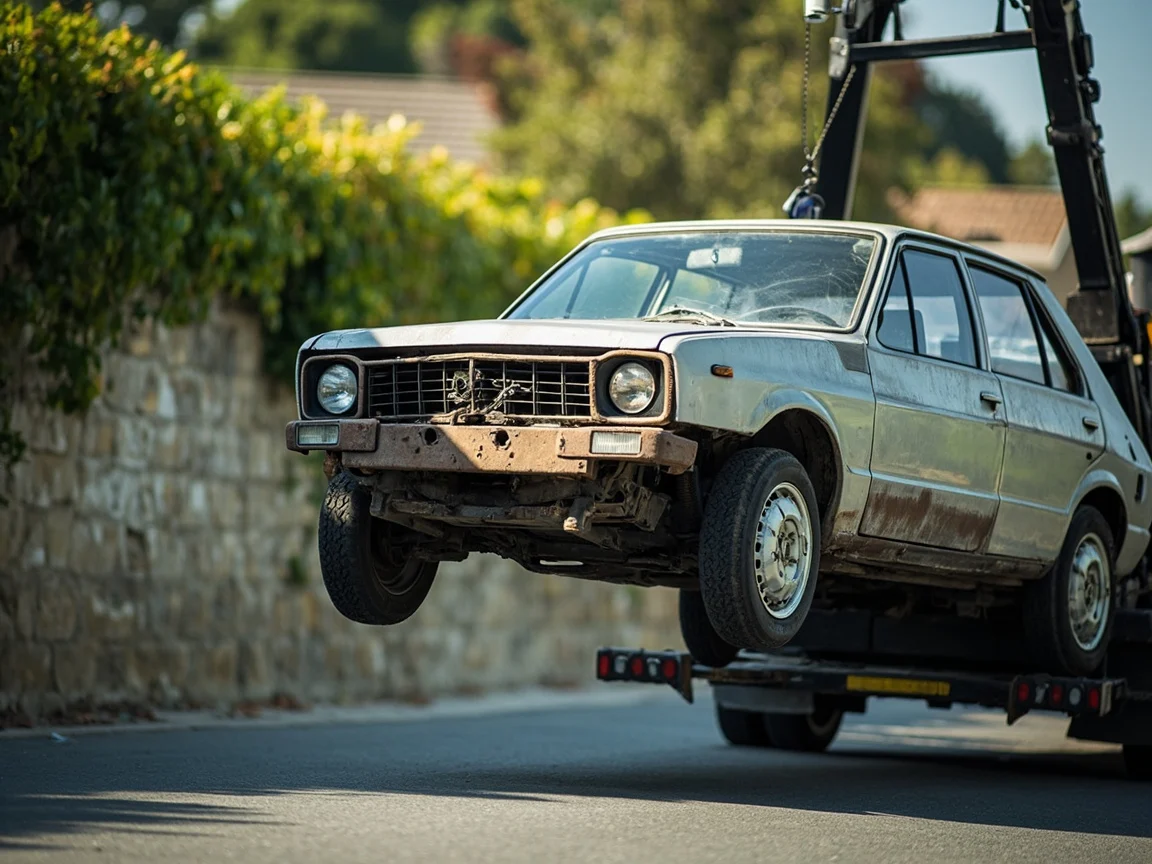 Mettre sa voiture &agrave; la casse &middot; image &agrave; la une