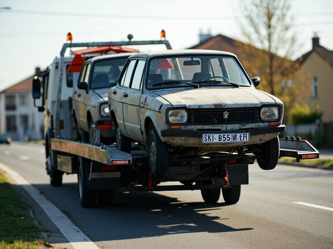 Mettre sa voiture &agrave; la casse &middot; image &agrave; la une