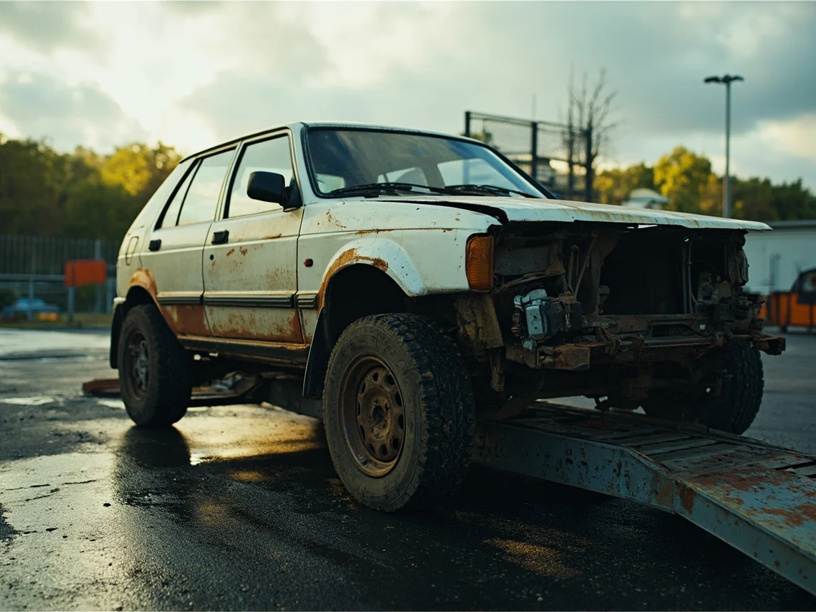 Mettre sa voiture &agrave; la casse &middot; image &agrave; la une