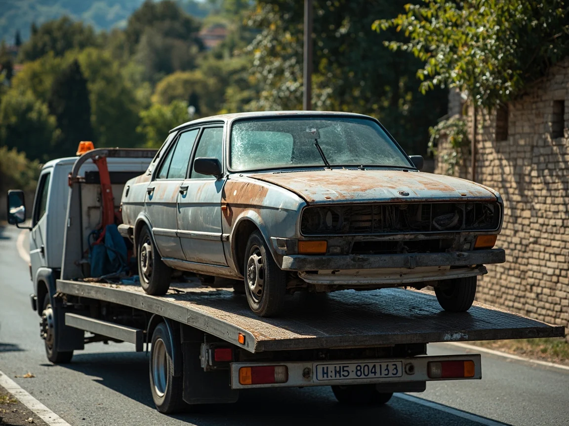Mettre sa voiture &agrave; la casse &middot; image &agrave; la une