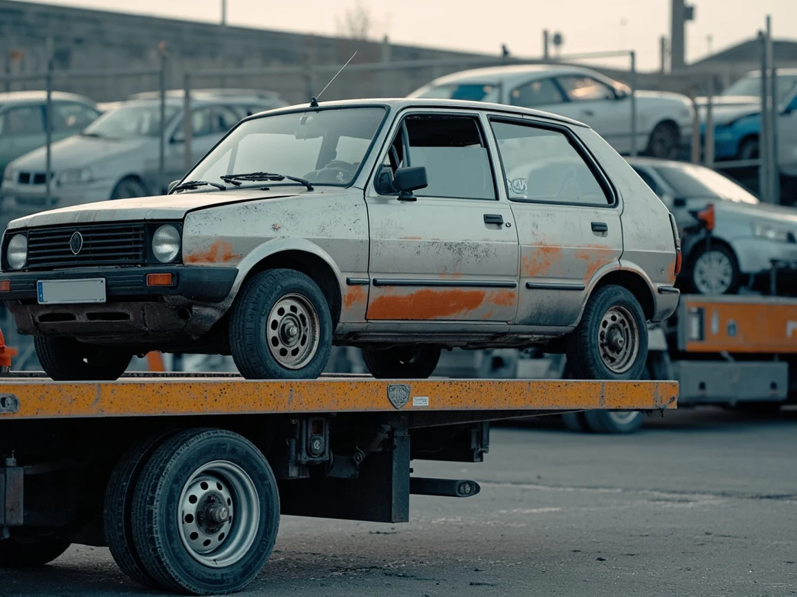 Mettre sa voiture &agrave; la casse &middot; image &agrave; la une