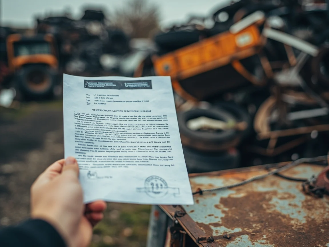 Certificat de destruction v&eacute;hicule &middot; image &agrave; la une
