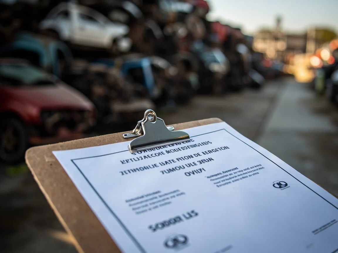 Certificat de destruction v&eacute;hicule &middot; image &agrave; la une