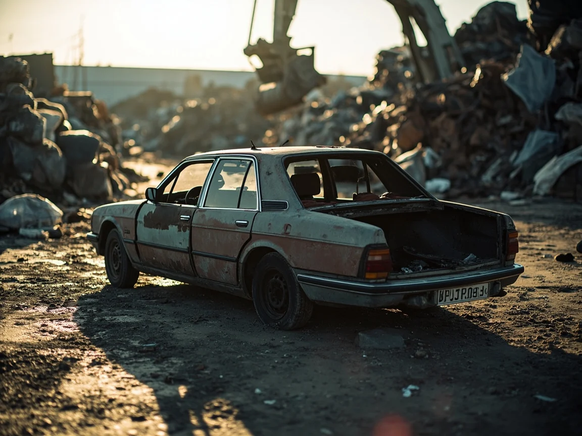 Destruction voiture &middot; image &agrave; la une