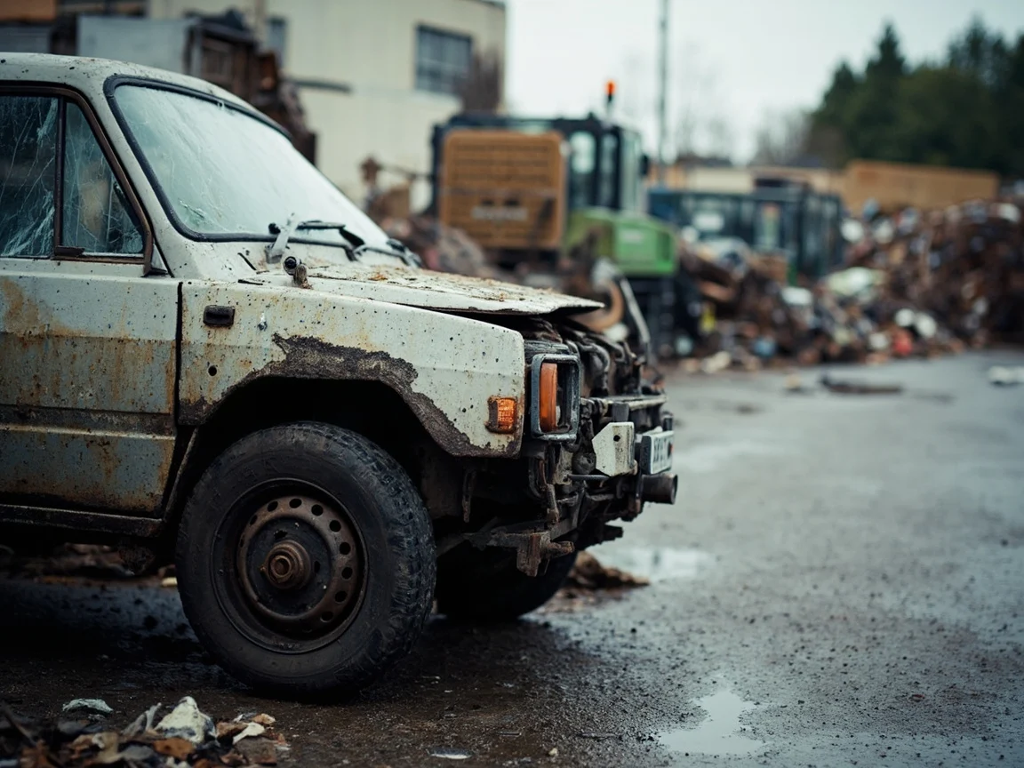 Destruction voiture &middot; image &agrave; la une