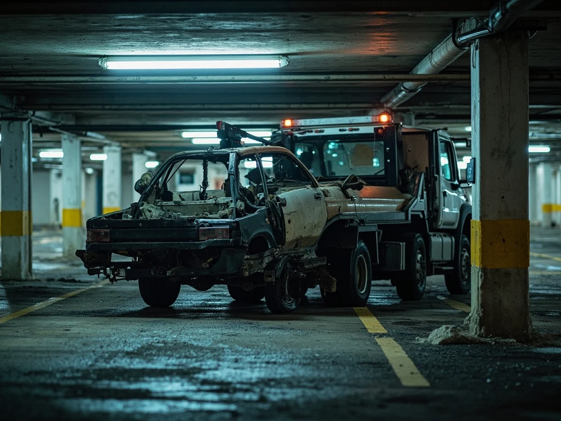 Enl&egrave;vement &eacute;pave sous-sol / parking &middot; image &agrave; la une