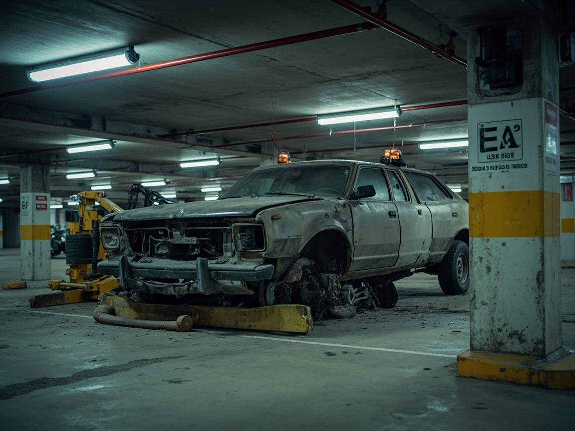 Enl&egrave;vement &eacute;pave sous-sol / parking &middot; image &agrave; la une
