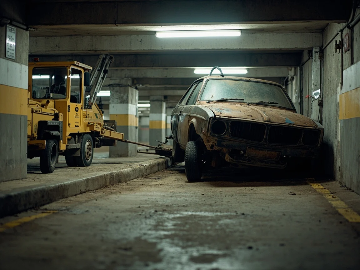 Enl&egrave;vement &eacute;pave sous-sol / parking &middot; image &agrave; la une