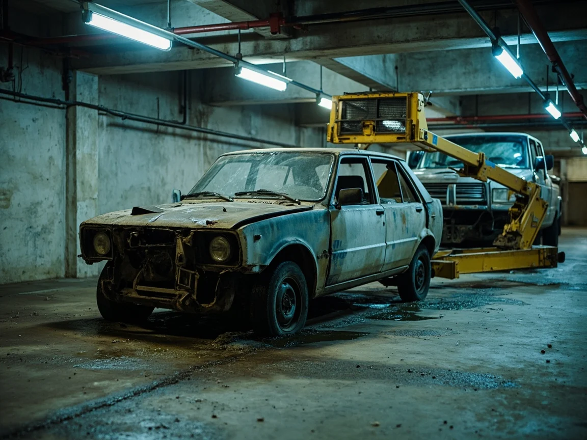 Enl&egrave;vement &eacute;pave sous-sol / parking &middot; image &agrave; la une