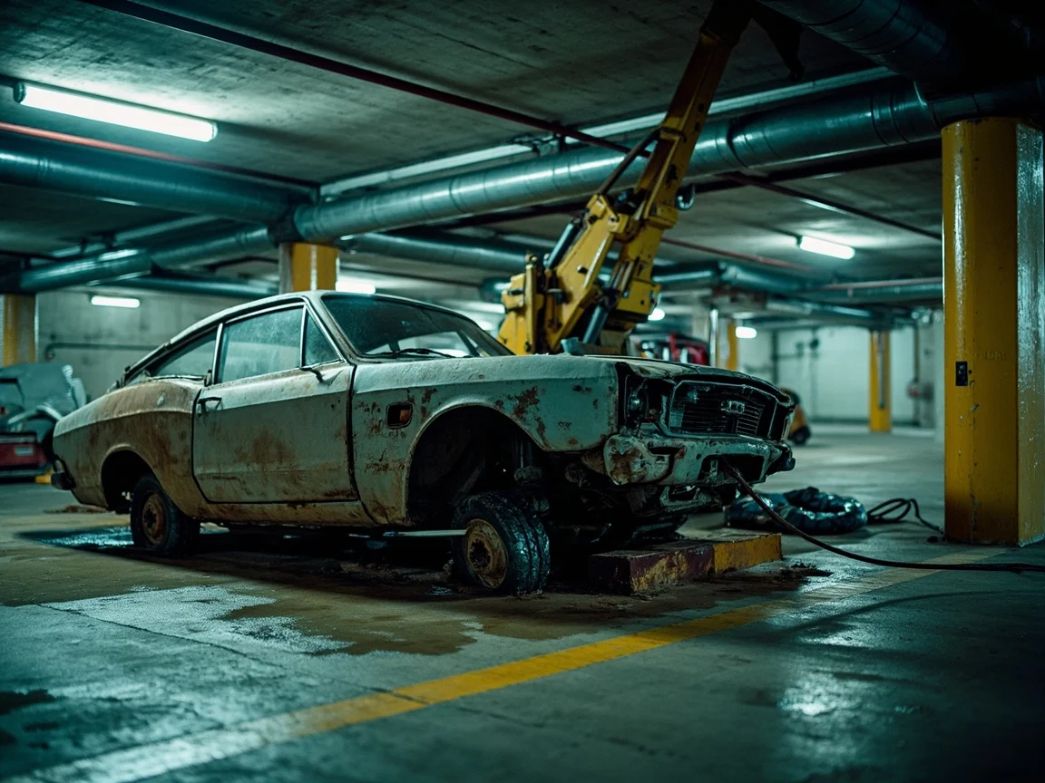Enl&egrave;vement &eacute;pave sous-sol / parking &middot; image &agrave; la une