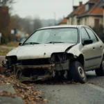 Epave voiture &mdash; Epave voiture : Nangis / 77370 &middot; image &agrave; la une