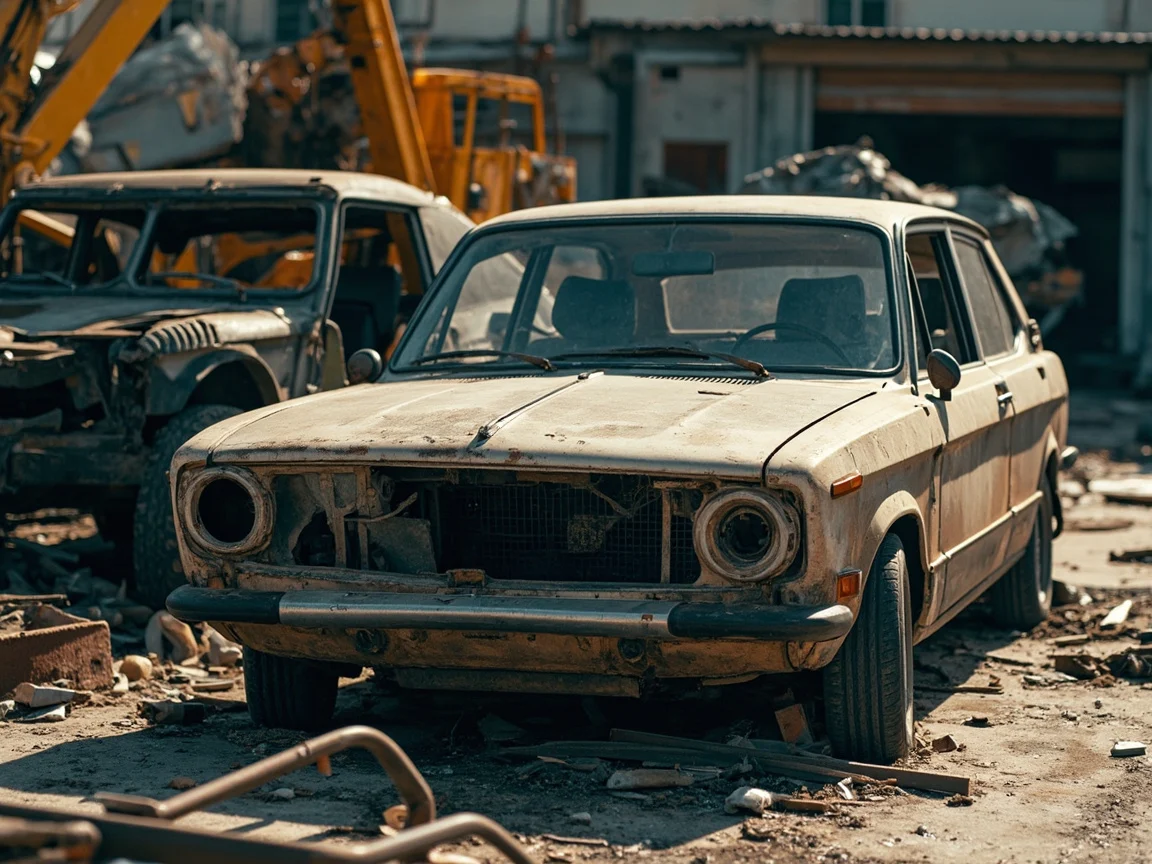 Mettre sa voiture &agrave; la casse &middot; image &agrave; la une