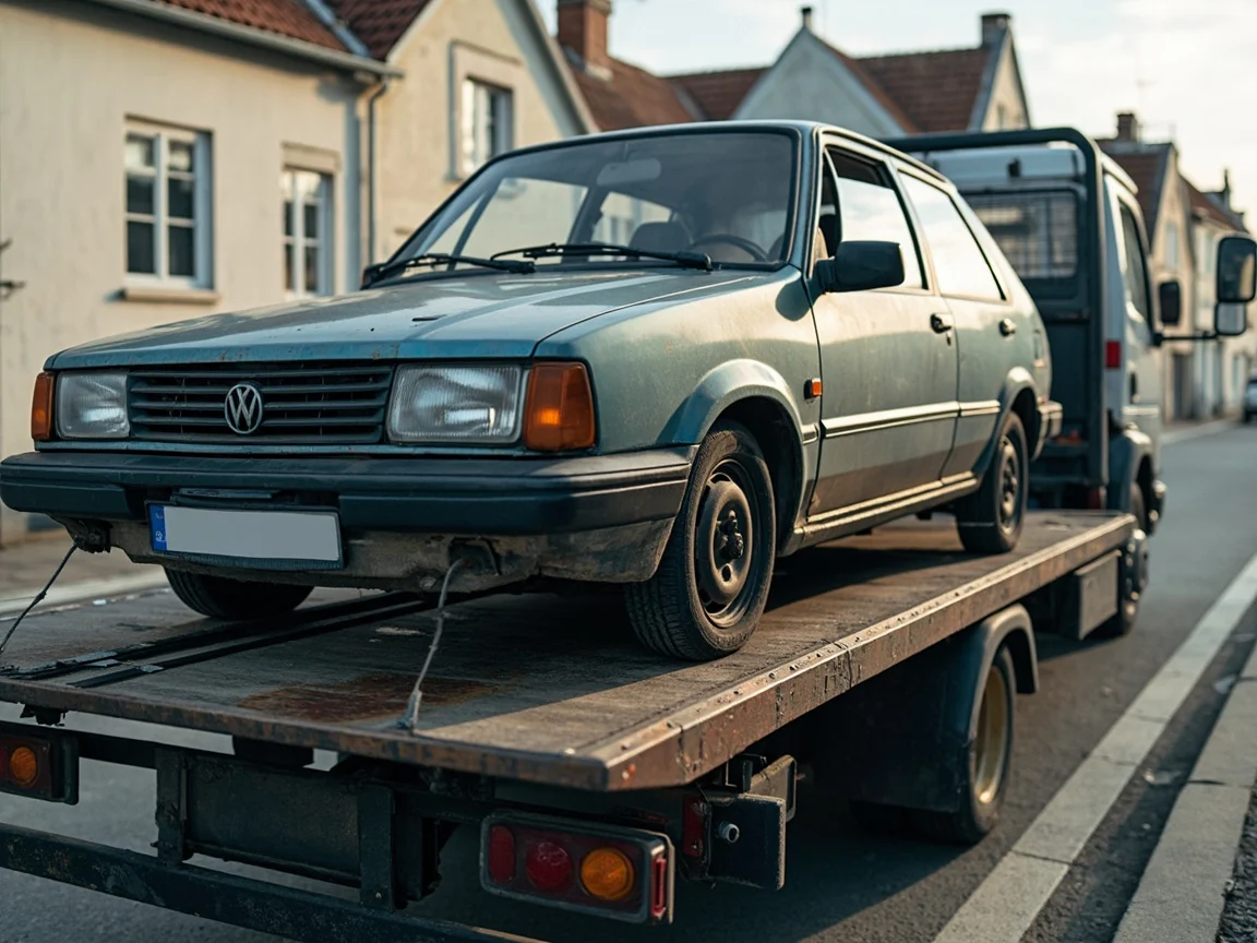 Mettre sa voiture &agrave; la casse &middot; image &agrave; la une