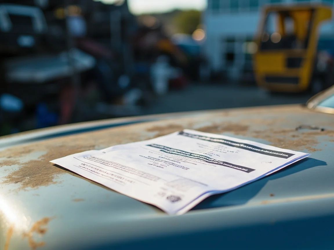 Certificat de destruction v&eacute;hicule &middot; image &agrave; la une