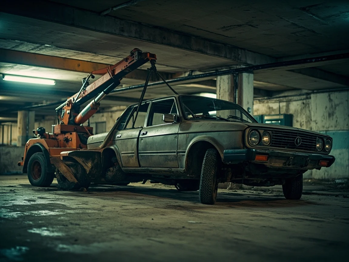 Enl&egrave;vement &eacute;pave sous-sol / parking &middot; image &agrave; la une