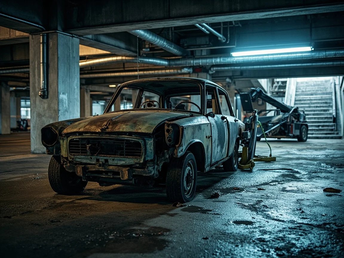 Enl&egrave;vement &eacute;pave sous-sol / parking &middot; image &agrave; la une