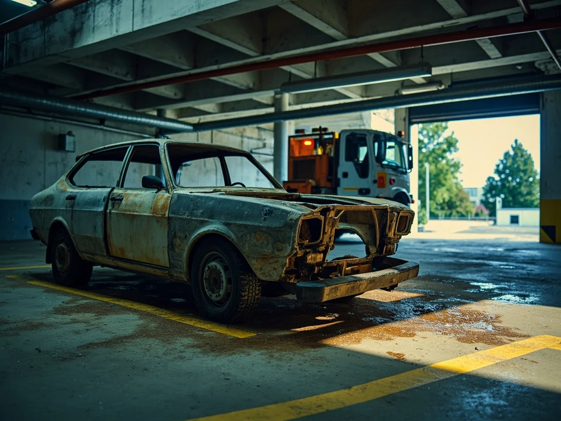 Enl&egrave;vement &eacute;pave sous-sol / parking &middot; image &agrave; la une