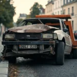 Epave voiture &mdash; Epave voiture Pecq - Yvelines &middot; image &agrave; la une