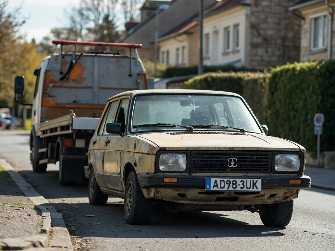 Epave voiture &middot; image &agrave; la une
