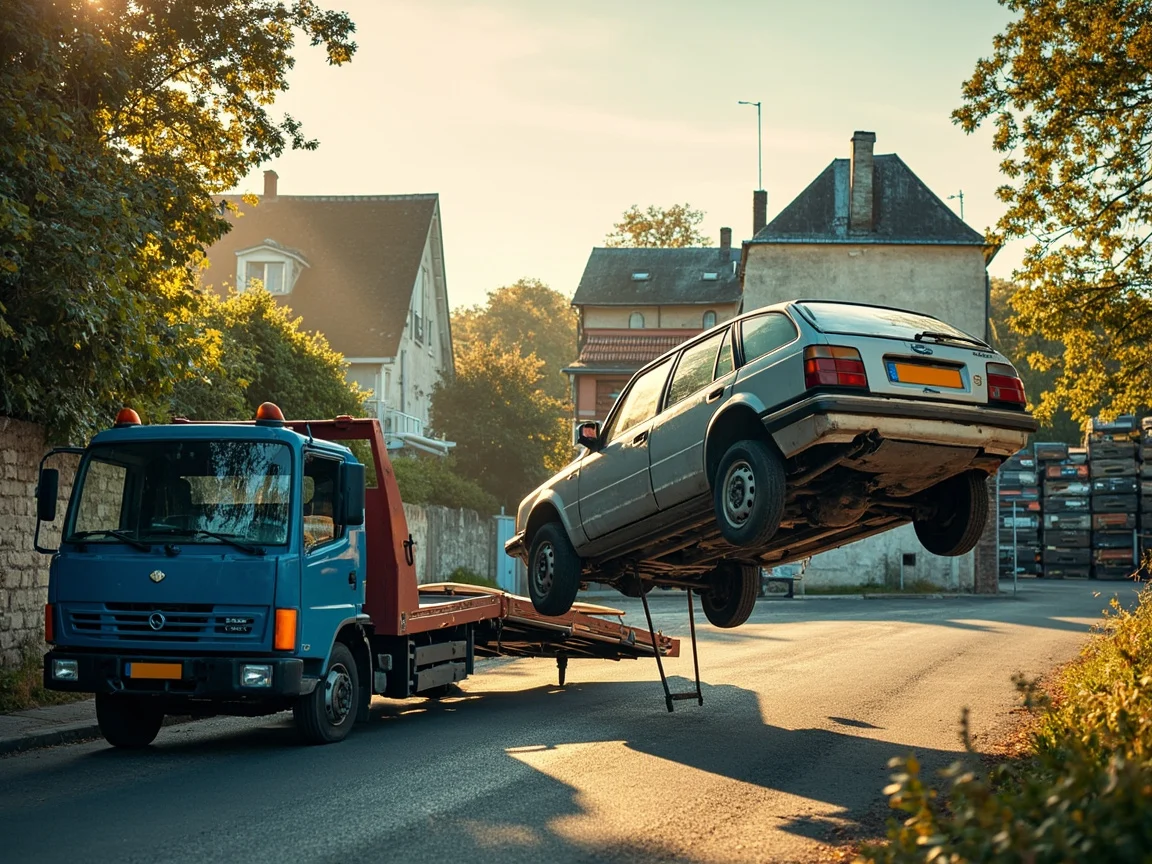 Mettre sa voiture &agrave; la casse &middot; image &agrave; la une