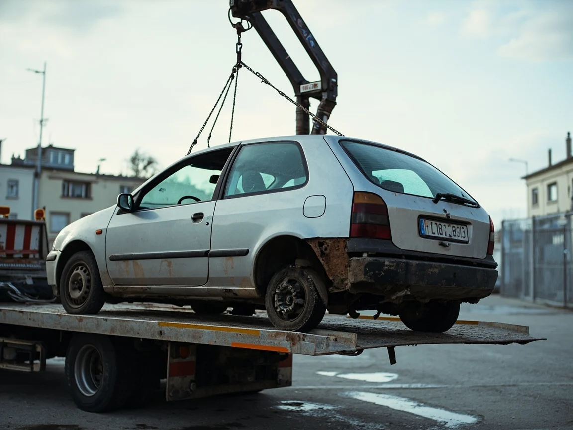 Mettre sa voiture &agrave; la casse &middot; image &agrave; la une