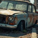 , , , ,  - Epave voiture Essonne (91) - Massy