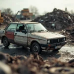 Destruction voiture &mdash; Destruction voiture - Viarmes / 95017 / Val-d'Oise &middot; image &agrave; la une