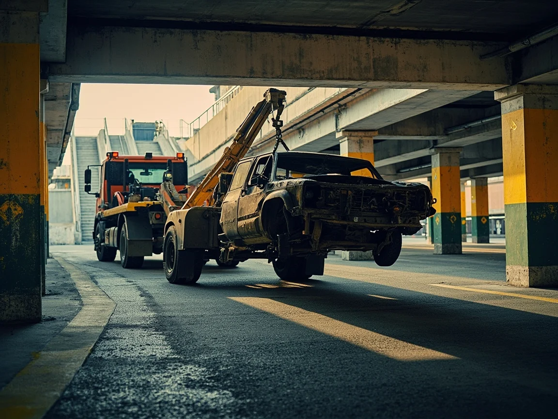 Enl&egrave;vement &eacute;pave sous-sol / parking &middot; image &agrave; la une