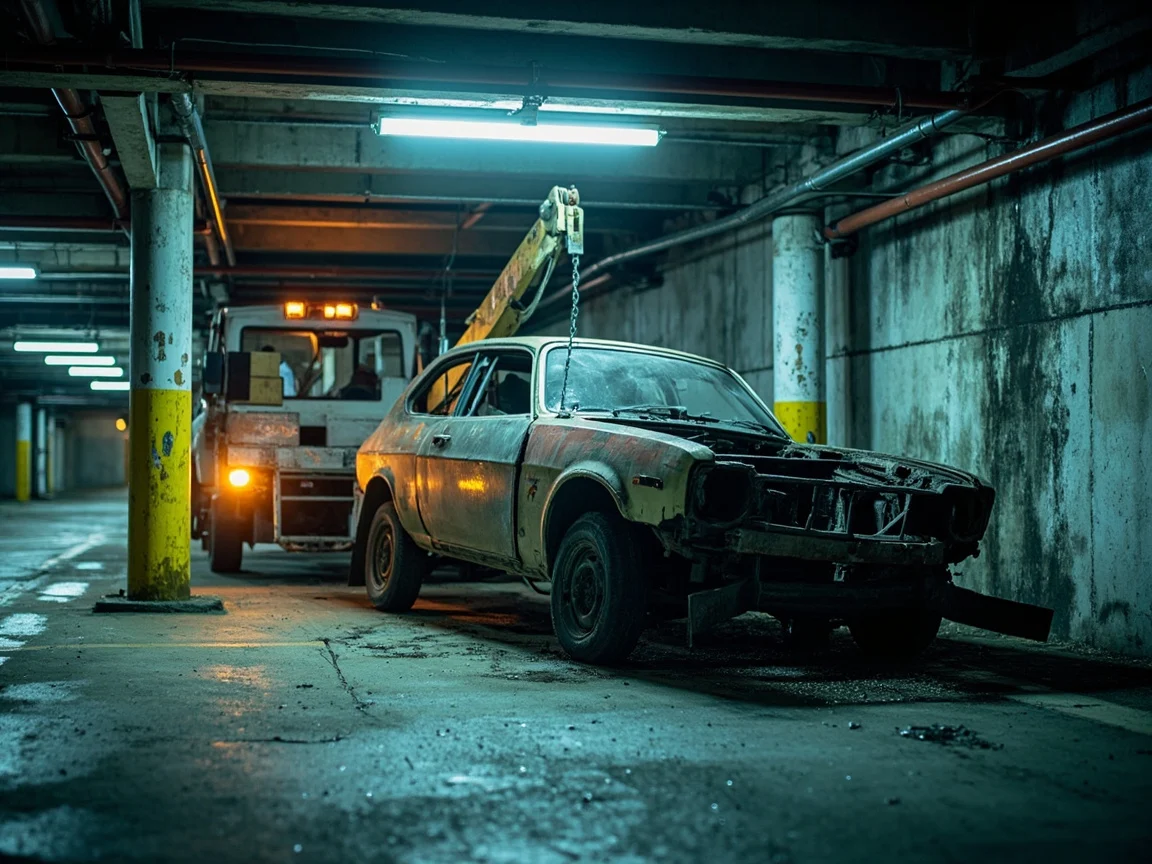 Enl&egrave;vement &eacute;pave sous-sol / parking &middot; image &agrave; la une