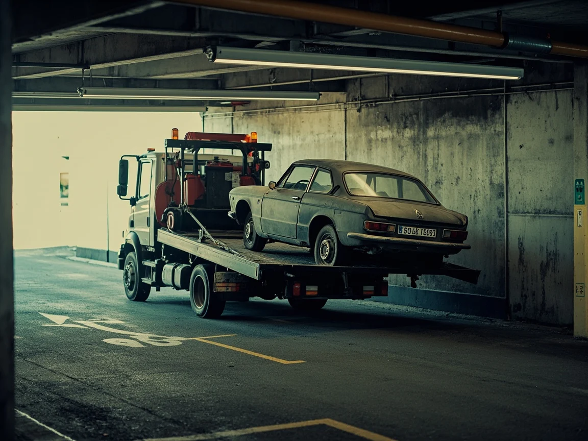 Enl&egrave;vement &eacute;pave sous-sol / parking &middot; image &agrave; la une