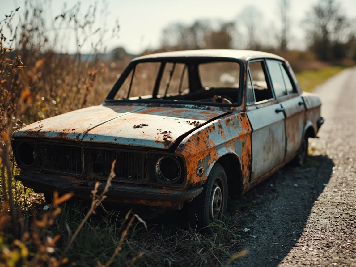 Epave voiture &middot; image &agrave; la une