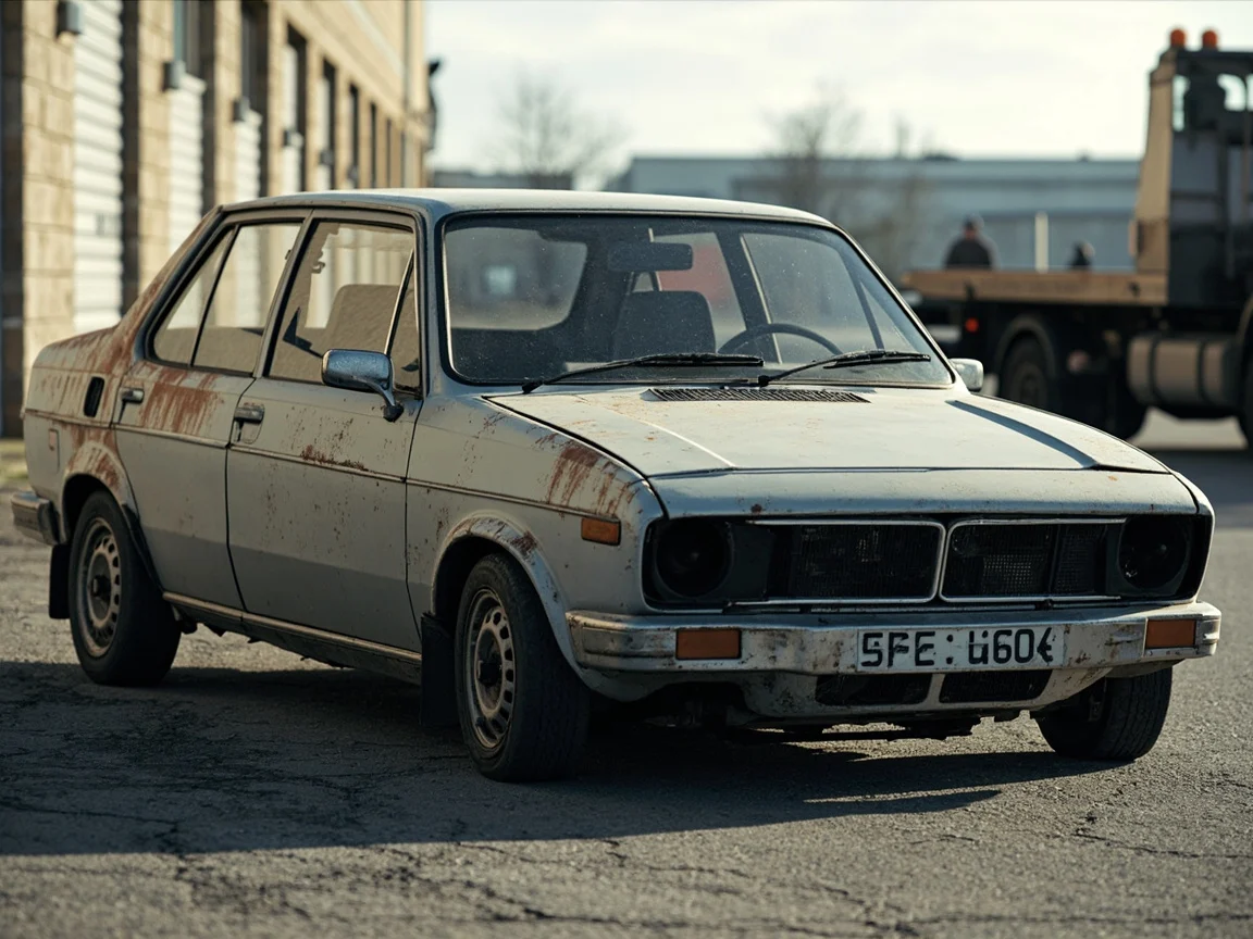Epave voiture &middot; image &agrave; la une