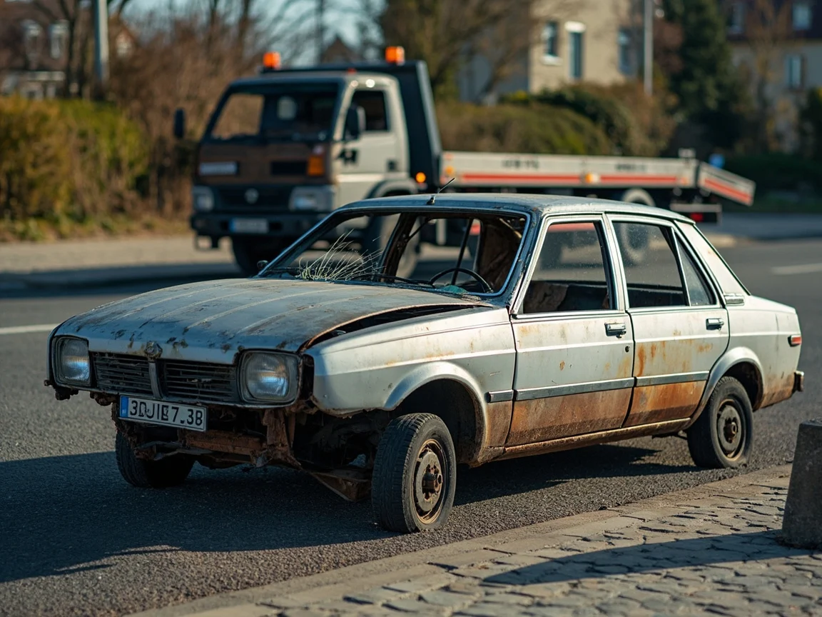 Epave voiture &middot; image &agrave; la une