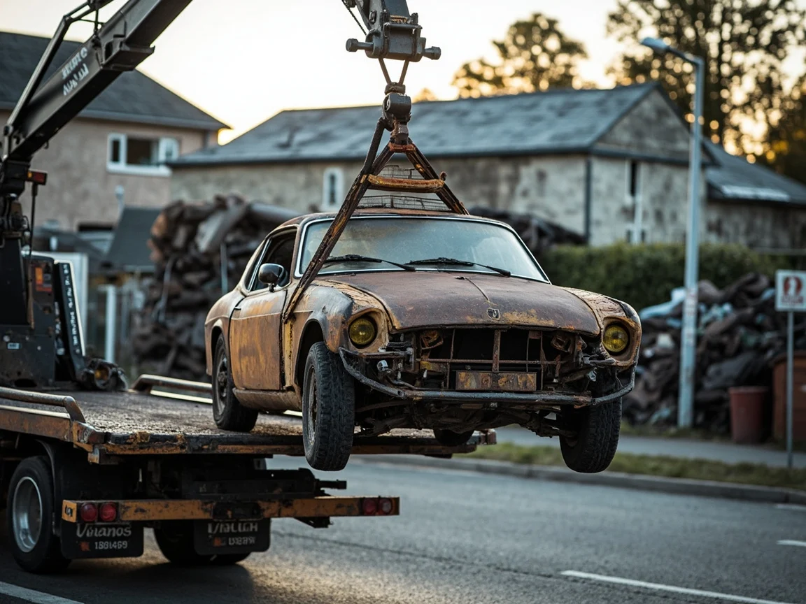 Mettre sa voiture &agrave; la casse &middot; image &agrave; la une