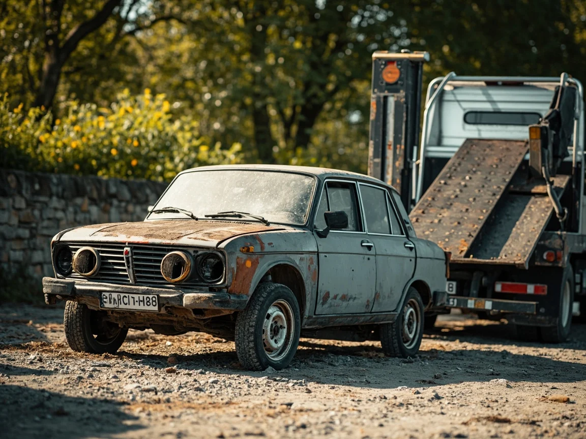 Mettre sa voiture &agrave; la casse &middot; image &agrave; la une