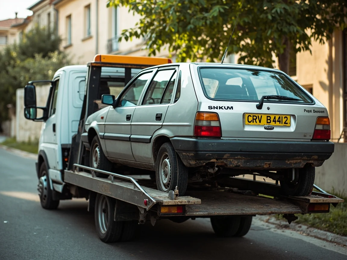 Mettre sa voiture &agrave; la casse &middot; image &agrave; la une