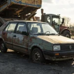 Mettre sa voiture &agrave; la casse &mdash; Mettre sa voiture &agrave; la casse - Valmondois / Val-d'Oise / 95760 &middot; image &agrave; la une