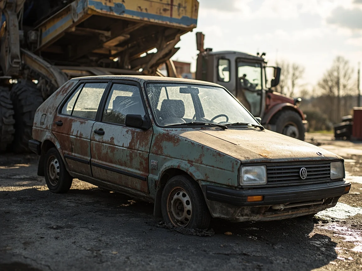 Mettre sa voiture &agrave; la casse &middot; image &agrave; la une