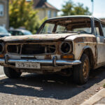 , , , ,  - Epave voiture : Melun (77010), Seine-et-Marne